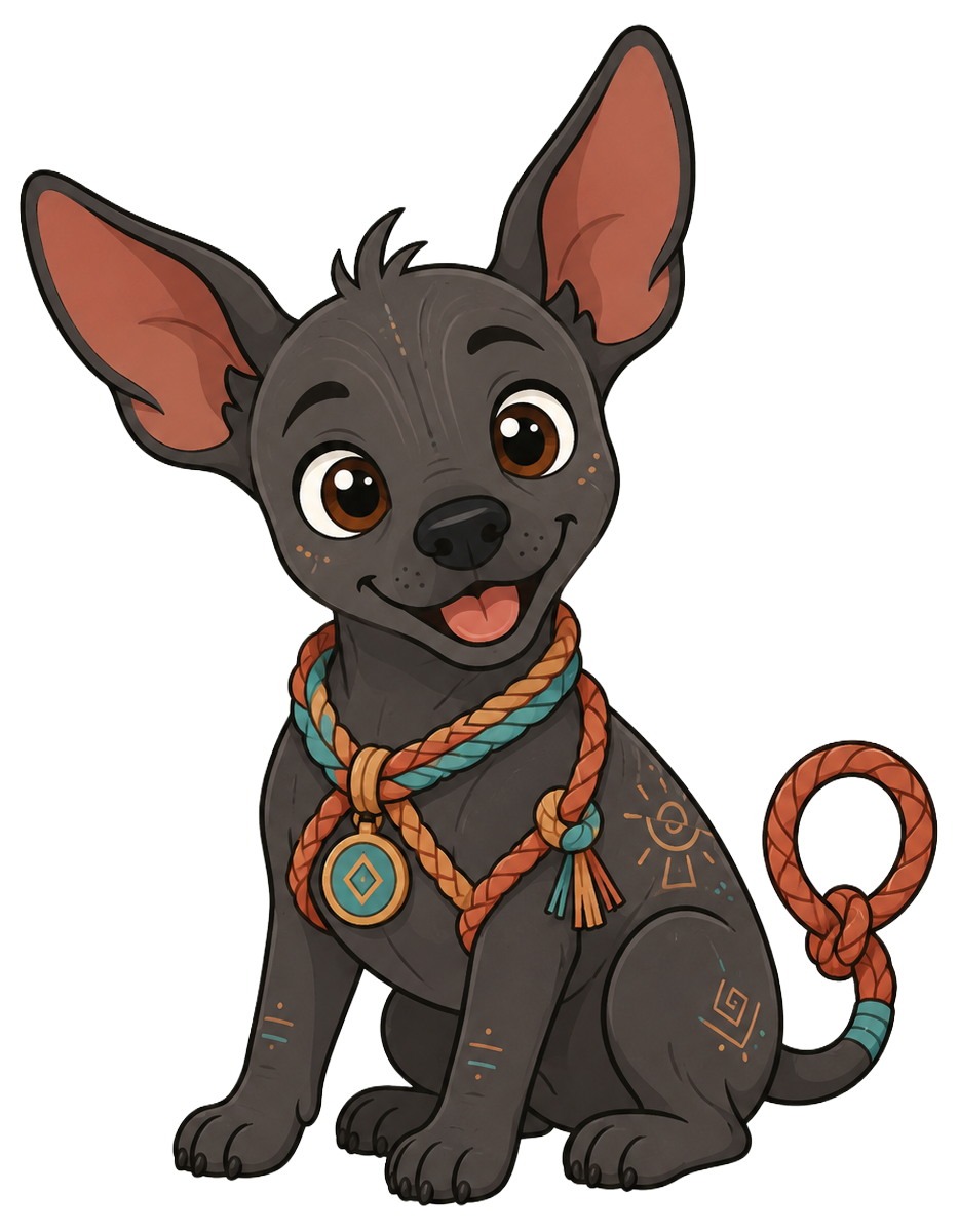 Mecatito, the Mecatl mascot
